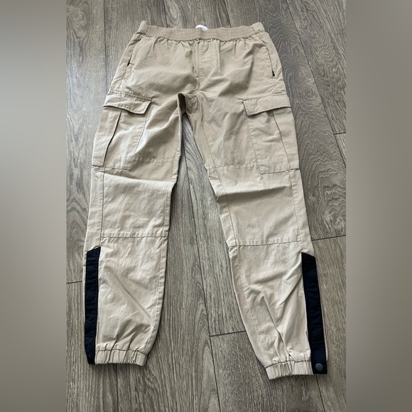 Topman Other - Topman Tan Cargo Pants with Elasticated Cuffs 🏷️